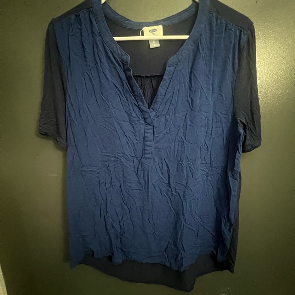 Old Navy Women's Blue Blouse